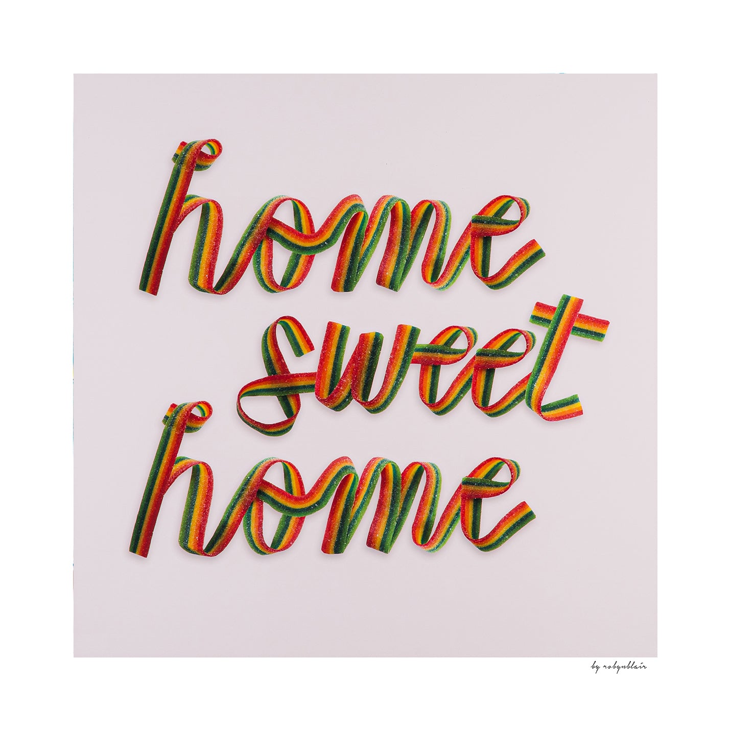 Home Sweet Home Pink