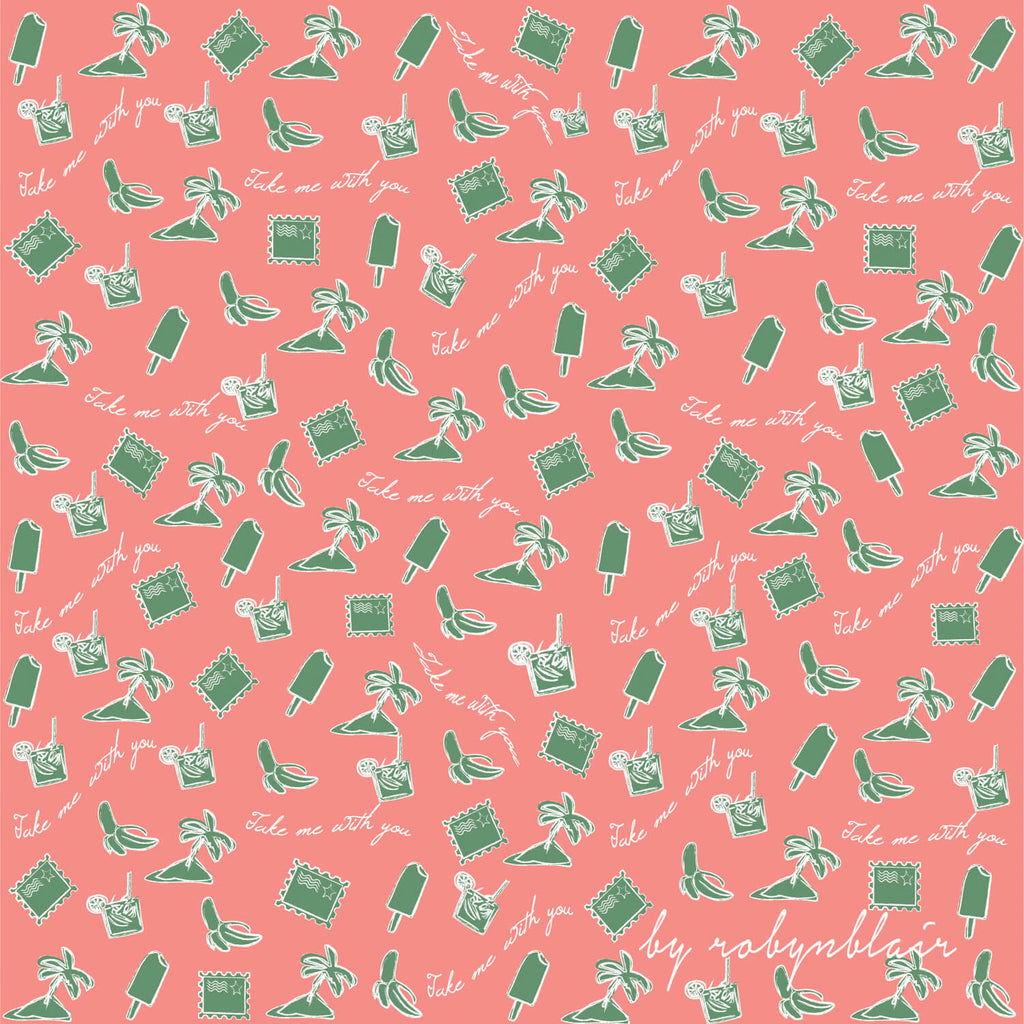 Coral Postcard