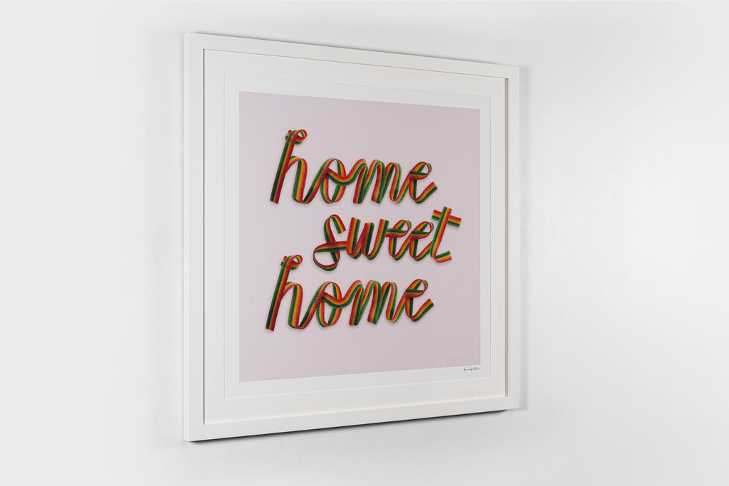 Home Sweet Home Pink