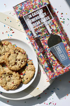 Cake Server + Sea Salt Coco Chip Olive Oil Cookies - Gluten Free