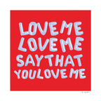 Love Me Love Me Red