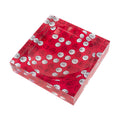 Lucky Hoops candy dish in Black Cherry by BY ROBYNBLAIR