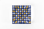 Lucky Hoops candy dish in Midnight Gold by BY ROBYNBLAIR, top-down view