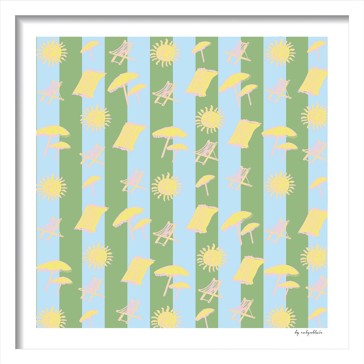 Seashore Blue Green
