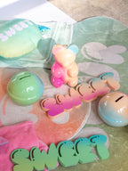 Candy Piggy Bank Set - Strawberry Sherbet